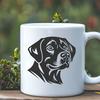 Free Labrador Retriever In SVG, PNG, PDF And DXF File Formats - Free