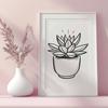 Free Plant - Laser Engraver PNG