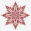 Stunning Snowflake SVG - For Craft Project