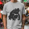 Toad Anatomy Illustration in Vector Format A vector graphic representation of a toad's anatomy.