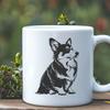 Unique Sitting Welsh Corgi SVG