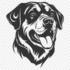 Creative Rottweiler Digital Drawing - Free DXF