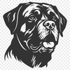 Creative Rottweiler - SVG For Commercial Use