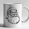 Free Free Santa - Free DXF Download, Commercial Use