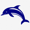 Dolphin Image In DXF File Format For Free Download