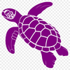 Artistic Sea Turtle In PDF For Free Download