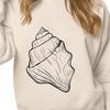 Unique Seashell Illustration DXF - Free Download