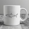 Beautiful Shark - Cricut DXF Free Download