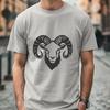 Ram Printable Artwork In SVG, PNG, PDF And DXF Formats