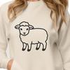 Free Unique Sheep Stencil