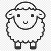 Unique Sheep Vector Image