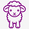 Free Sheep Decal - Free PDF Download