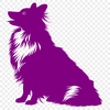 Free Unique Shetland Sheepdog Vector Image PDF - Commercial Use