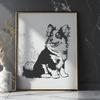 Unique Shetland Sheepdog - Laser PDF