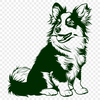 Shetland Sheepdog Clipart In PNG & SVG - Free Digital Download