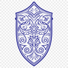 Free Unique Shield Vector Drawing PNG - Commercial Use