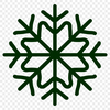 Free Unique Snowflake Stencil SVG - Commercial Use