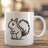 Creative Squirrel In SVG Format - Free Download