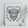 Stunning Cow Illustration - Free PDF Download