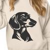 Unique Dachshund Digital Artwork PNG - Free Download