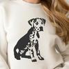 Sitting Great Dane SVG - Digital Art For Commercial Use