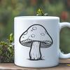 Artistic Mushroom - Laser Cutter SVG