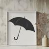 Free Unique Rain Template SVG - Commercial Use