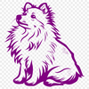 Free Shetland Sheepdog - DXF For Commercial Use