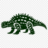 Beautiful Ankylosaurus SVG - For Glowforge Project