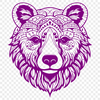 Bear DXF For Download - Free Commercial Use License