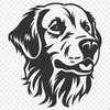 Golden Retriever Clip Art In PNG & SVG - Free Digital Download