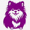 Pomeranian Clip Art In PNG & SVG - Free Digital Download