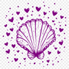 Stunning Seashell In DXF For Free Download