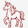 Unicorn Digital Art In PNG & SVG - Free Digital Download