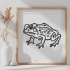 Beautiful Toad In SVG For Free Download