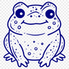 Stunning Toad Digital Drawing In PDF For Free Download