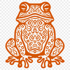 Ornate Toad - For Laser Cutter Project