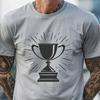 Artistic Trophy Digital Drawing - Free PNG Download