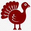 Artistic Turkey SVG