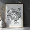 Turkey In SVG Format - Free Digital Download, Commercial Use