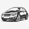 Vehicle Vector Image In DXF File Format For Free Download