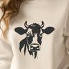 Free Cow Vector Illustration - Free PNG Download