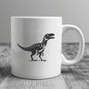 Beautiful Dino - Laser Engraver SVG