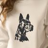 Beautiful Great Dane - Sublimation DXF