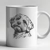 Artistic Havanese Vector Image - Free DXF Download