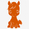 Free Unique Horse Printable Artwork SVG - Commercial Use