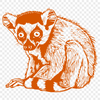 Unique Lemur Vector Art In SVG For Free Download