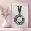 Medal Vector Art In PDF File Format For Free Download