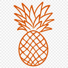 Free Pineapple Drawing