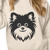 Beautiful Pomeranian - SVG Format